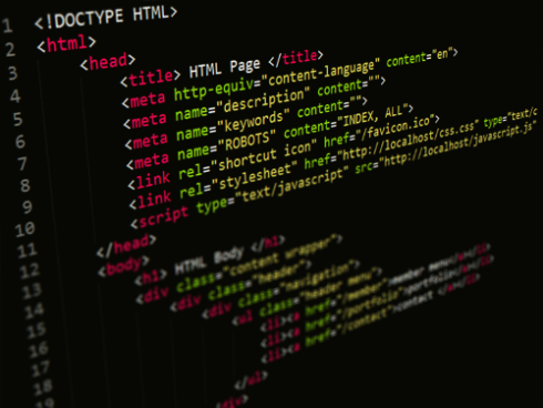 HTML tags in head and body sectie