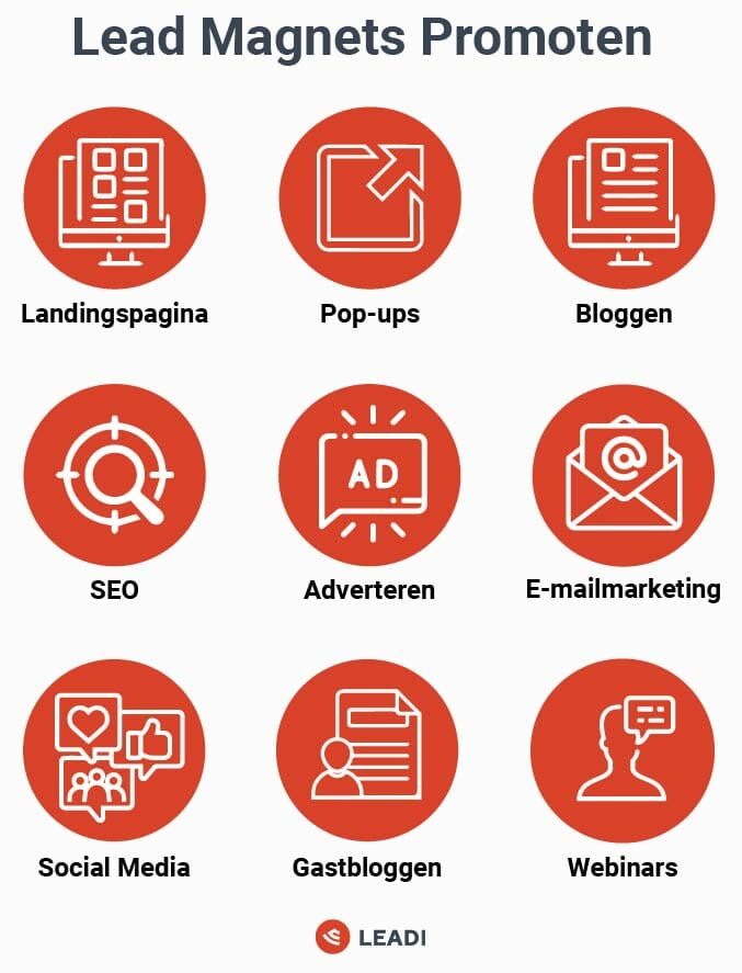 Lead Magnet promoten
