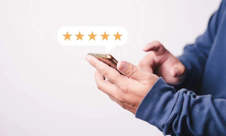 Maak het vragen om reviews eenvoudig op mobiele apparaten