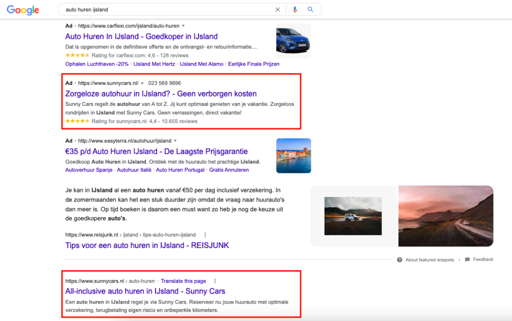 SEO en SEA combineren voor sterkere aanwezigheid in de Google zoekresultaten