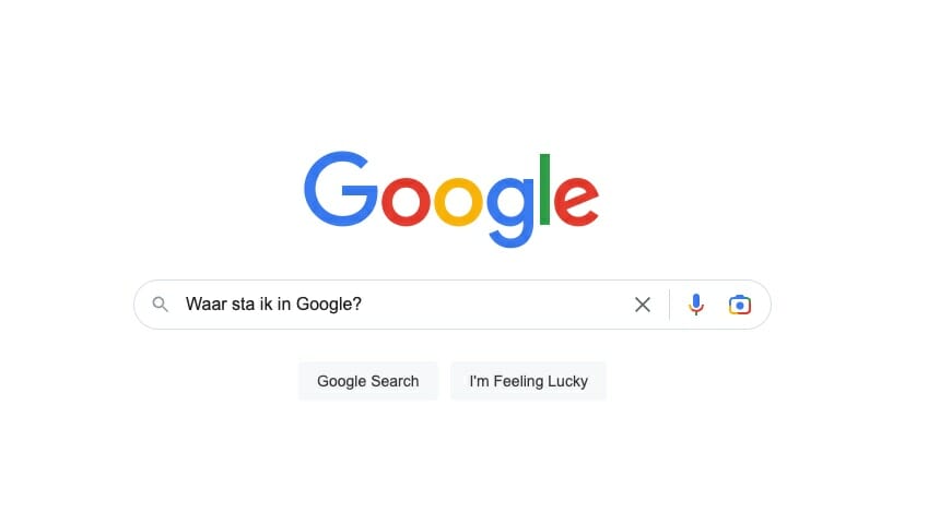 Waar sta ik in Google? Zo check je dat zelf