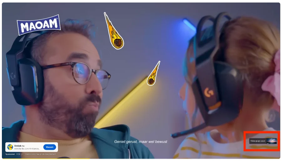 YouTube Pre-roll ads