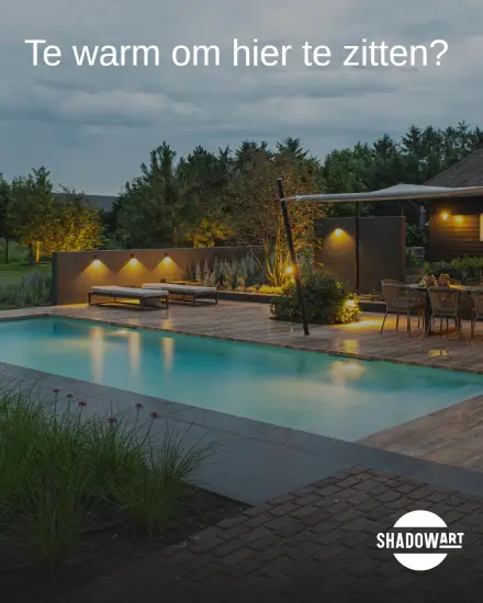 Te warm om hier te zitten? Schaduw op maat lost het op