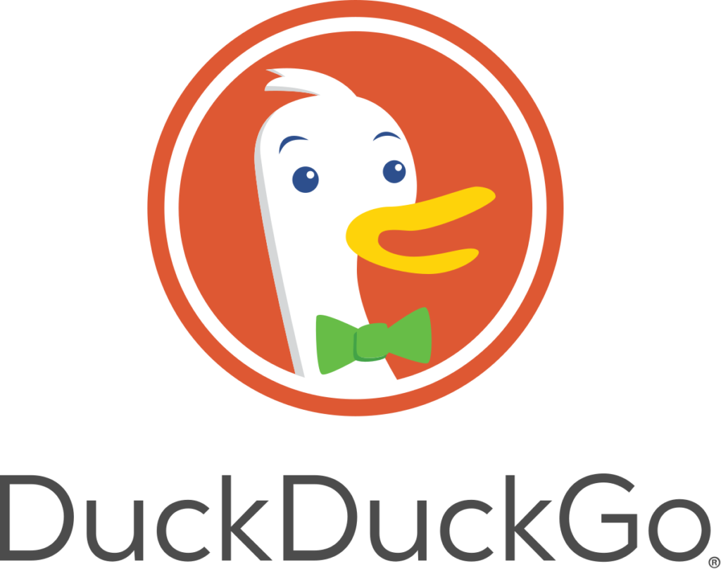 Duckduckgo privacy zoekmachine logo